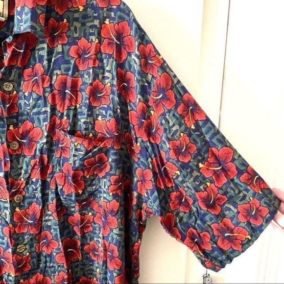 Morro Bay Floral Button Down - Picture 2 of 4